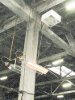 Монтаж дестратификатора (потолочного вентилятора) в системах воздушного отопления